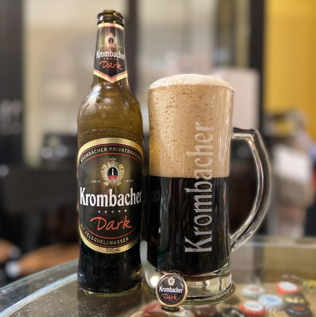 Bia Krombacher Dark Lager – Bia đậm hậu vị cà phê thú vị !