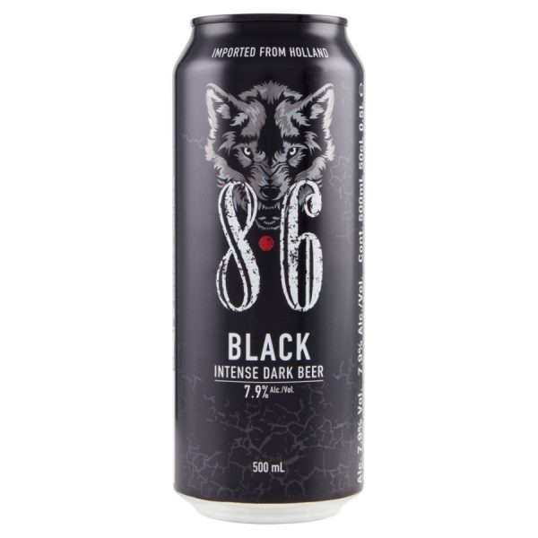 Bia 8.6 Black, Bia đen Hà Lan với mùi vị mạnh mẽ !