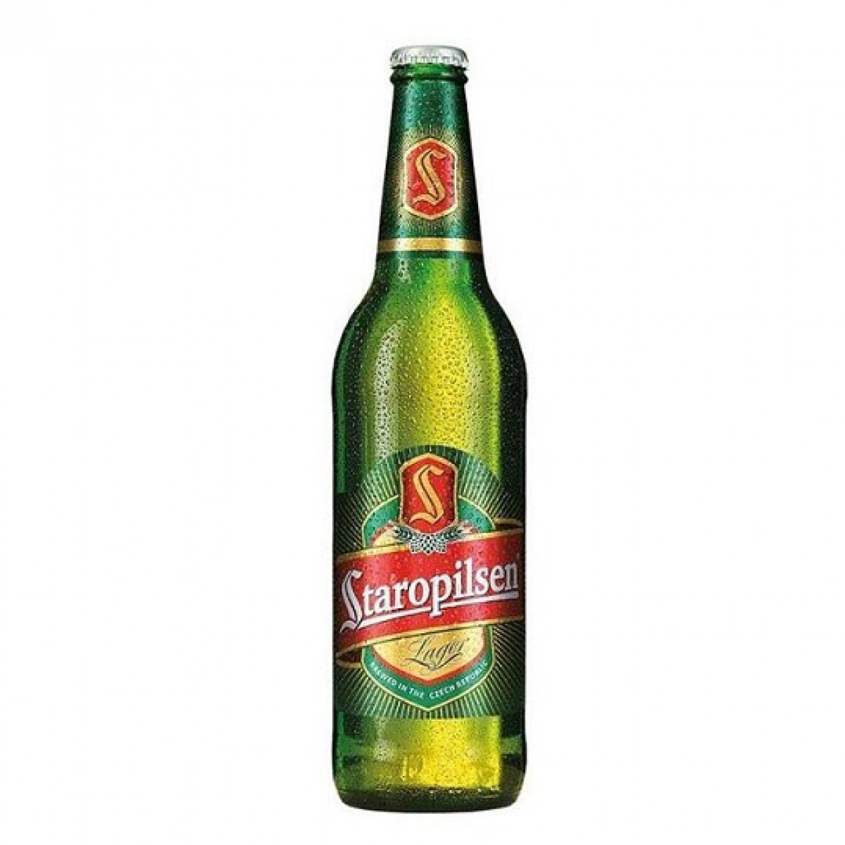 Bia Staropilsen 4,7% Tiệp-chai 330ml