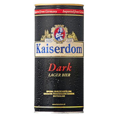 Bia Kaiserdom Dark Lager 4.7%-Lon 1000ml