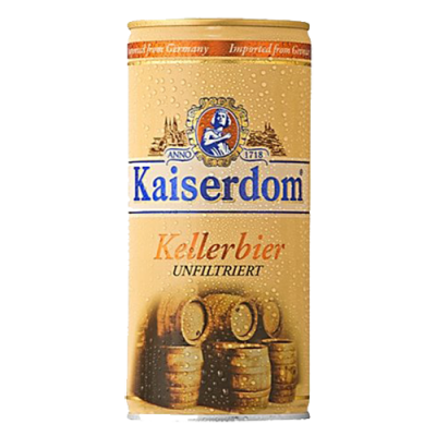 Bia Kaiserdom Kellerbier 4.7%-Lon 1000ml