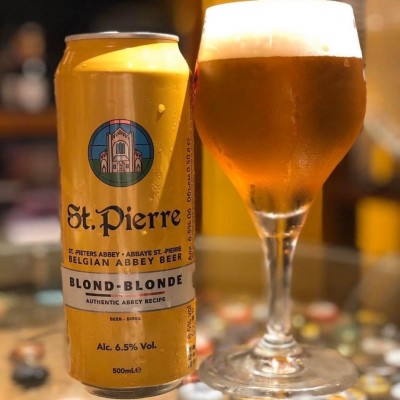Bia St.Pierre Blond 6.5%-Lon 500ml 