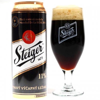 Bia Steiger Đen 4,5%-Lon 500ml 