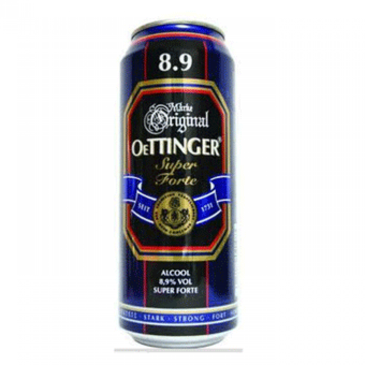 Bia nặng Oettinger 8,9% - lon 500ml  