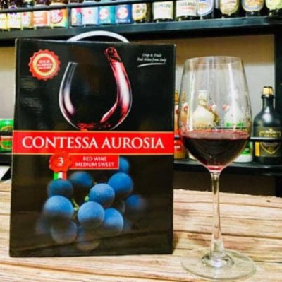 Vang ngọt Contessa Armida 10.5% - Bịch 3 lit