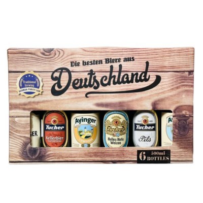 Hộp quà 6 chai bia Đức cao cấp