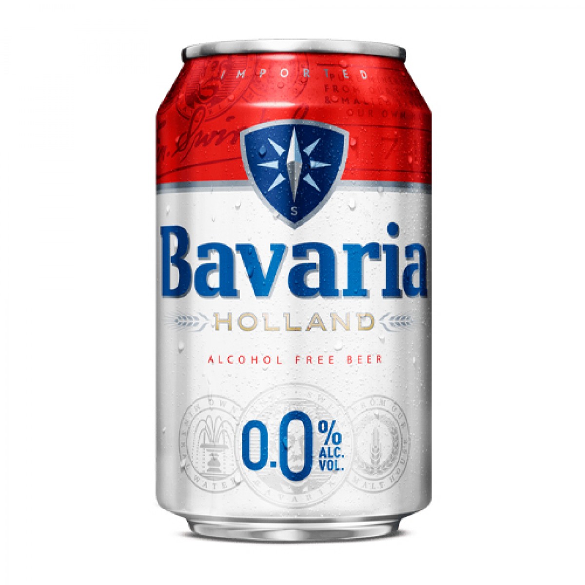 Bia Bavaria Không Cồn 0%-Lon 330ml 