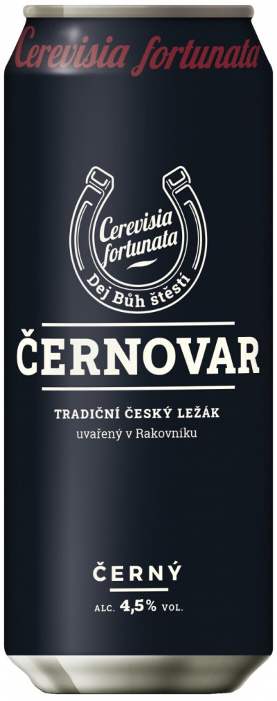 Bia Cernovar Premium Dark Lager 4.5% -Lon 500ml