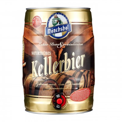 Bia Monchshof Kellerbier 5,4%-bom 5 lít