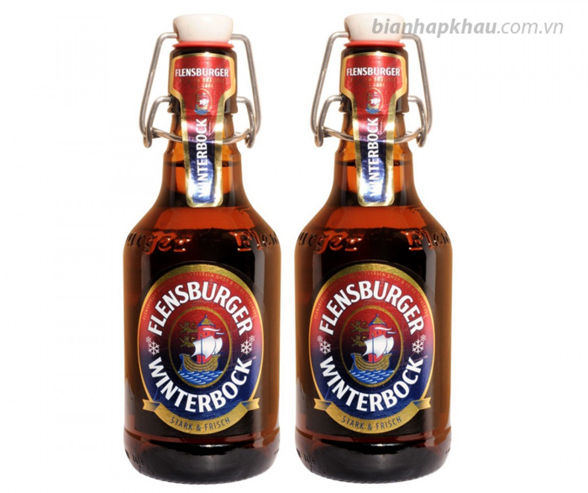 Bia Flensburger WinterBock 7% nút sứ -chai 330ml