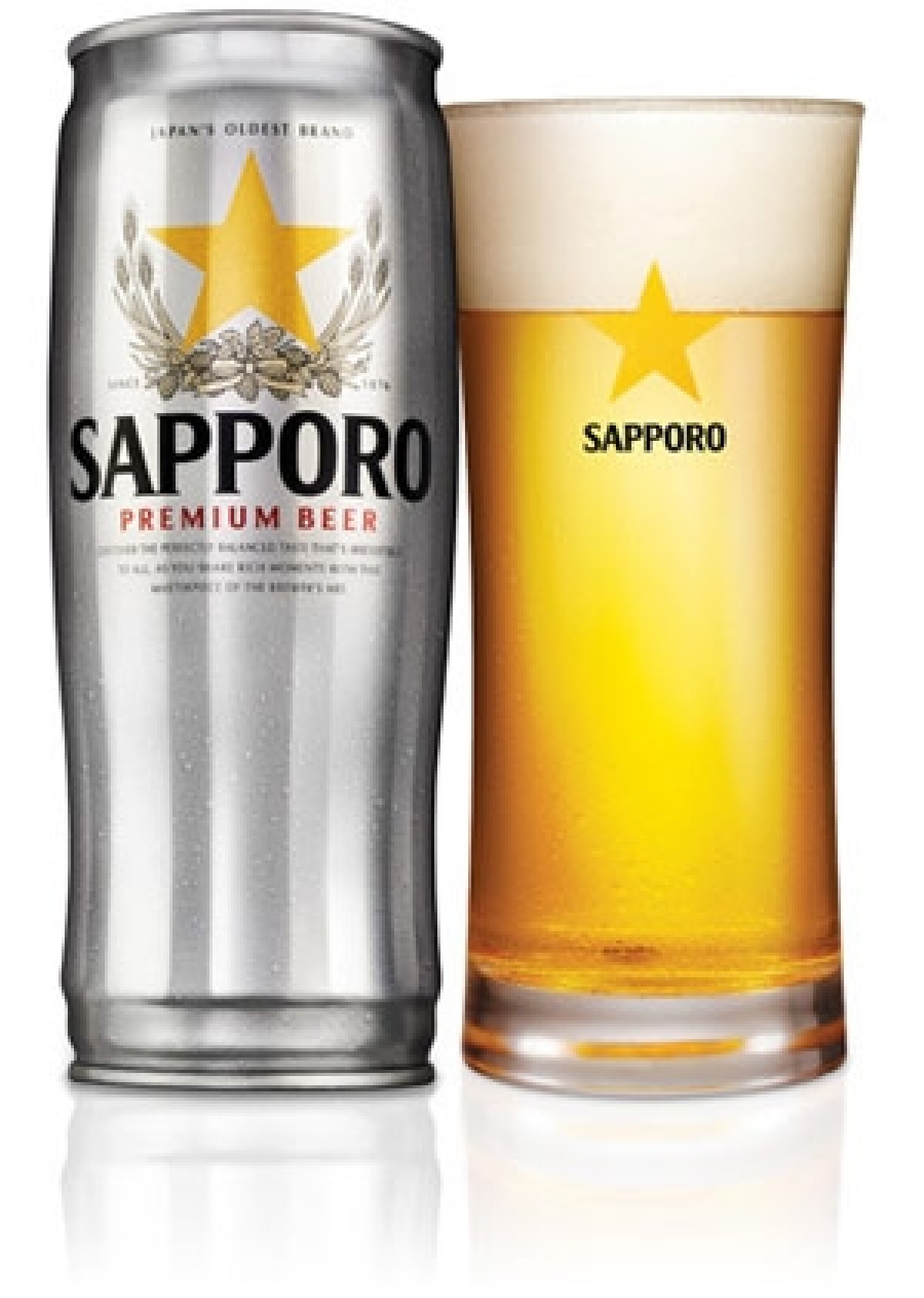 Bia Sapporo Premium 5% – lon 650 ml