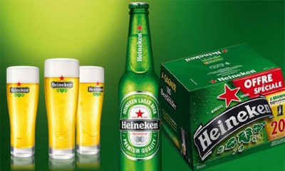 Bia Heineken 5% -chai 250 ml 
