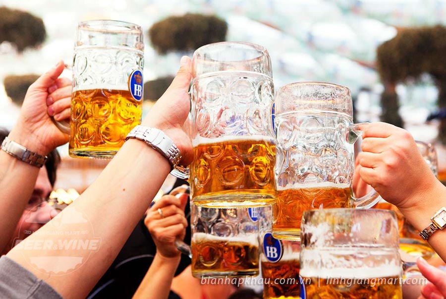 Bia Đức nặng độ và bia Đức nhẹ độ uống ngon