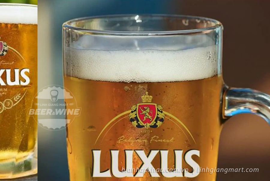 Bia Luxus có nhiều hương vị độc đáo và thơm ngon